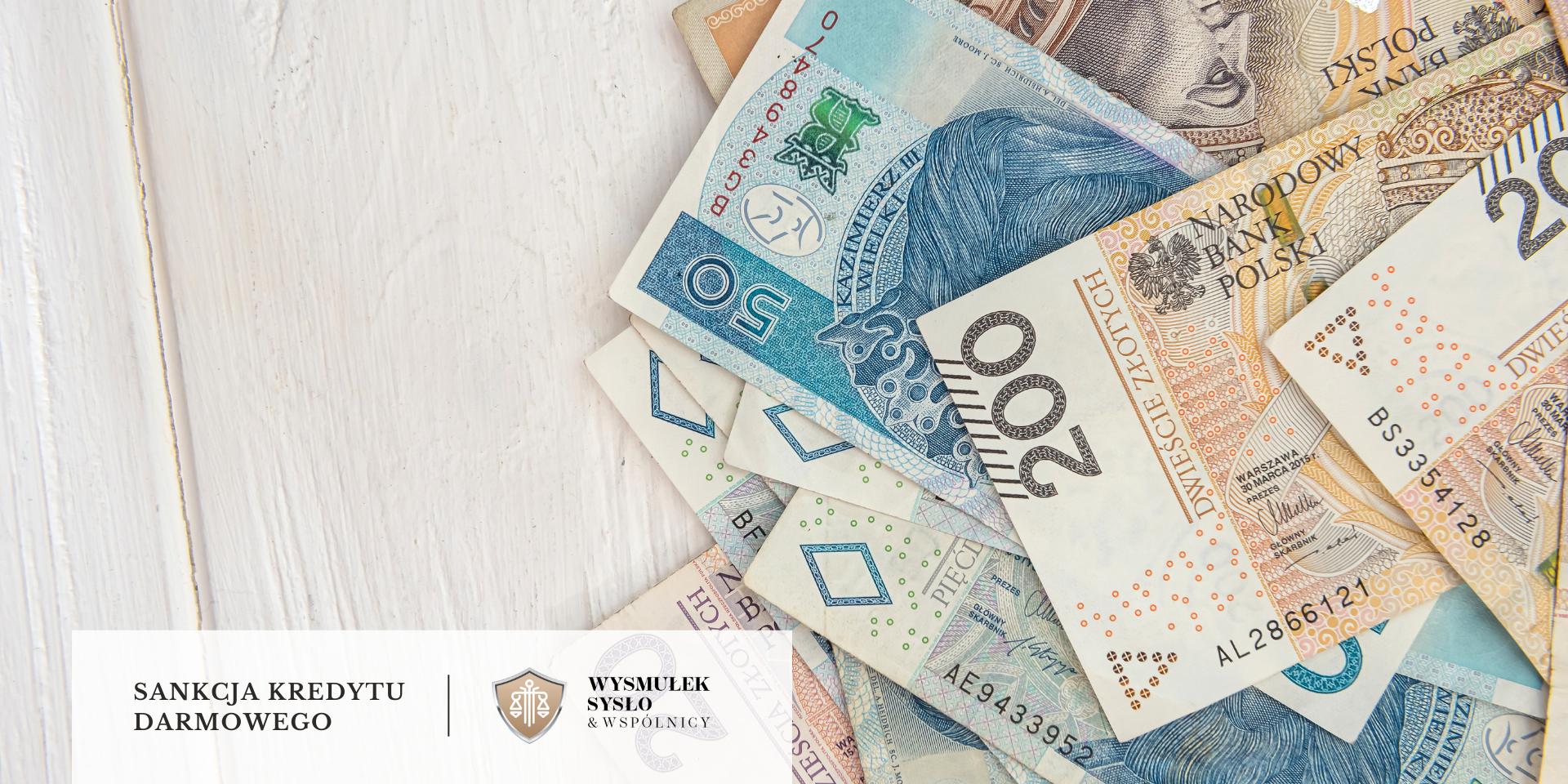 sankcja-kredytu-darmowego-Alior-Bank gotówka-PLN